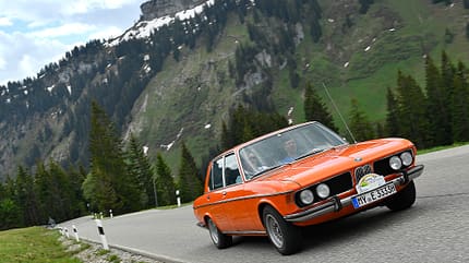 BMW 2002 E3 E9 neue Klasse 1500 1800 2000 CS CSI 3,0 si, 50 Jahre 2002 BMW Bavaria Tour 2038