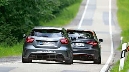 RaceChip Audi RS3 Sportback - Performmaster Mercedes-AMG A 45 - sport auto 7/2016 RaceChip Audi RS3 Sportback - Performmaster Mercedes-AMG A 45 - sport auto 7/2016