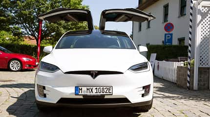 Tesla Model X Fahrbericht Elektroauto SUV Tesla Model X 2016