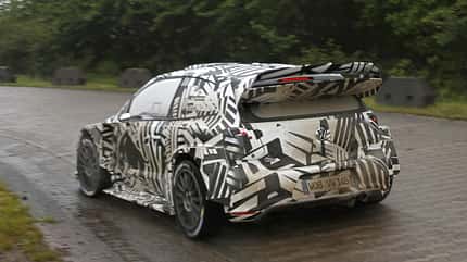 VW Polo WRC 2017 - Erlkönig - Testfahrten 2016 VW Polo WRC 2017 - Erlkönig - Testfahrten 2016