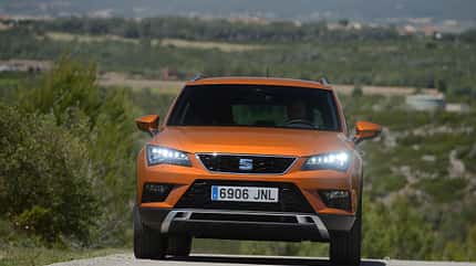 Seat Ateca, VW Tiguan, Fahrvergleich, AMS1316 Seat Ateca, VW Tiguan, Fahrvergleich, AMS1316