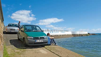 Mercedes C 180, Seat Arosa, ams1416, Reise Mercedes C 180, Seat Arosa, Lans End, Reise, Impression