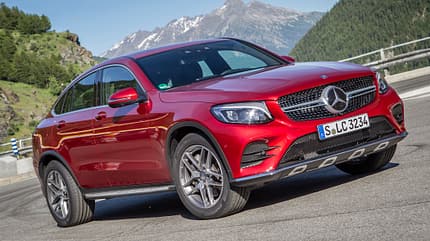 Mercedes GLC Coupé, ams1516, Vergleich Mercedes GLC Coupé, Frontansicht