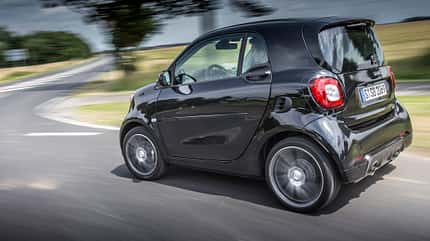 Smart Brabus Fortwo, ams1616, Fahrbericht Smart Brabus Fortwo, Seitenansicht