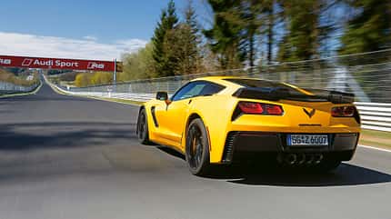 Chevrolet Corvette Z06, Heckansicht