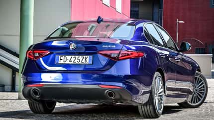 Alfa Romeo Giulia 2.2 Diesel, ams1716, Test Alfa Romeo Giulia 2.2 Diesel, Heckansicht