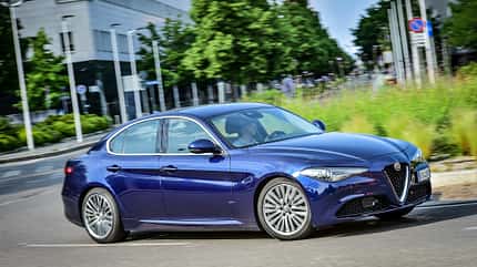 Alfa Romeo Giulia 2.2 Diesel, ams1716, Test Alfa Romeo Giulia 2.2 Diesel, Frontansicht