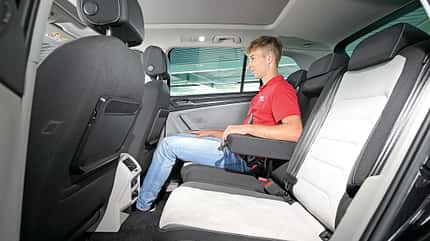 VW Tiguan 2.0 TDI 4Motion, ams1716, Vergleich VW Tiguan 2.0 TDI 4Motion, Fondsitze
