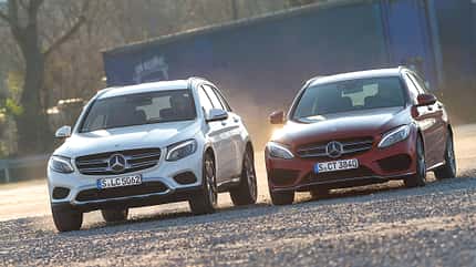 Mercedes C 250 d 4Matic T, Mercedes GLC 250 d 4Matic, ams1816, Kaufberatung Mercedes C 250 d 4Matic T, Mercedes GLC 250 d 4Matic, Frontansicht