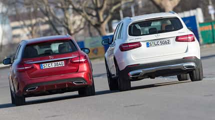 Mercedes C 250 d 4Matic T, Mercedes GLC 250 d 4Matic, ams1816, Kaufberatung Mercedes C 250 d 4Matic T, Mercedes GLC 250 d 4Matic, Heckansicht