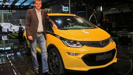 09/2016, Sitzprobe Gerd Stegmaier Opel Ampera E Sitzprobe Gerd Stegmaier Opel Ampera E
