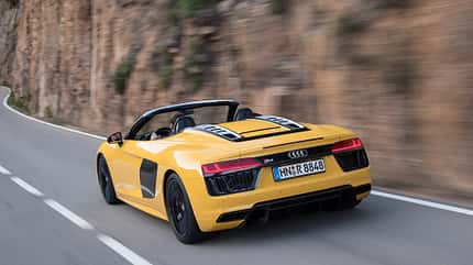 Audi R8 Spyder, Fahrbericht, 10/2016 Audi R8 Spyder