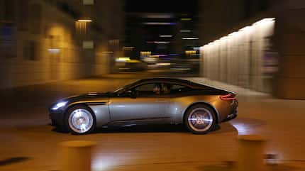 Aston Martin DB11, ams2016, Test Aston Martin DB11, Seitenansicht