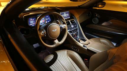 Aston Martin DB11, ams2016, Test Aston Martin DB11, Cockpit