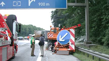 10/2016, Baustellenabsicherung Baustellenabsicherung