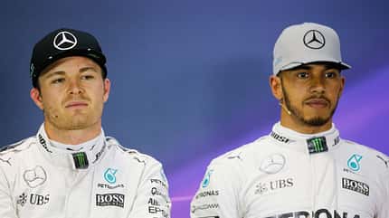Hamilton - Rosberg - Mercedes - GP Brasilien 2016 - Interlagos - Qualifying