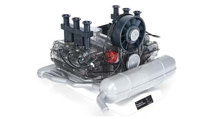 Boxer - Motor - 6-Zylinder - Porsche 911 Urmodell 1966 - Bausatz Porsche 911 6-Zylinder-Boxermotor Bausatz