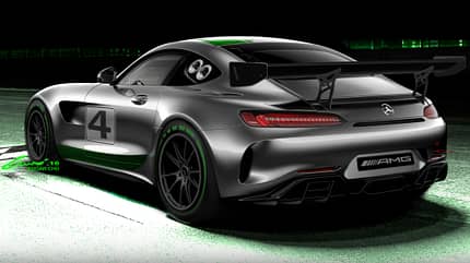 Mercedes-AMG GT4 - Rennwagen Mercedes-AMG GT4 - Rennwagen
