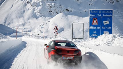 Mercedes E-Klasse Coupé, Mitfahrt 11/2016, leicht getarnt Mercedes E-Klasse Coupé 2017