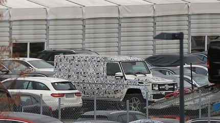 12/2016, Erlkönig, Mercedes 4x4 lang Erlkönig Mercedes 4x4 lang