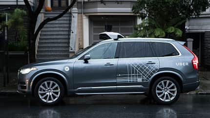 Volvo XC90 Uber autonomes Fahren Volvo XC90 Uber autonomes Fahren
