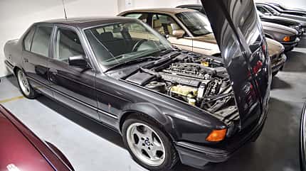 BMW 7er E32 M5 Dienstwagen Paul Rosche Heilige Hallen Classic Depot BMW 7er E32 M5 Dienstwagen Paul Rosche