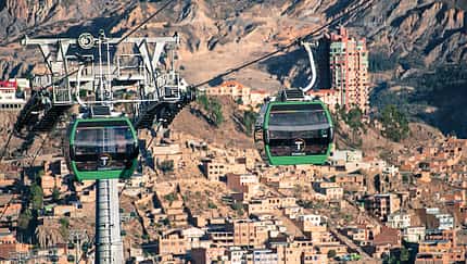 Seilbahnen, Verkehr, La Paz