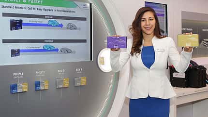 Samsung Batterie Präsentation