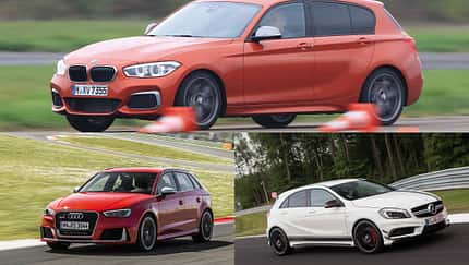 Klassenvergleich Audi BMW Mercedes 2016/17