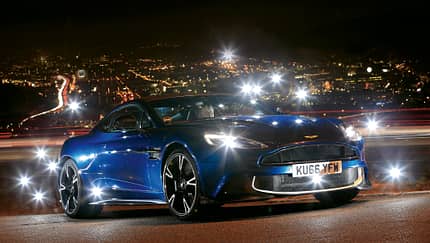 Aston Martin V12 Vanquish S, Frontansicht