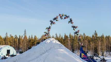 Daniel Bodin - Schneemobil - Stunt - 2017