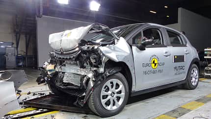 EuroNCAP Crashtest 2017 Citroen C3