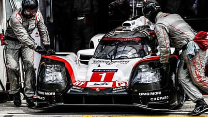 Porsche 919 Hybrid - Vortest - 24h-Rennen Le Mans 2017