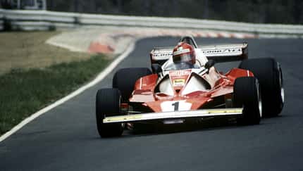 Niki Lauda - Ferrari 312 T2 F12 - Nürburgring 1976