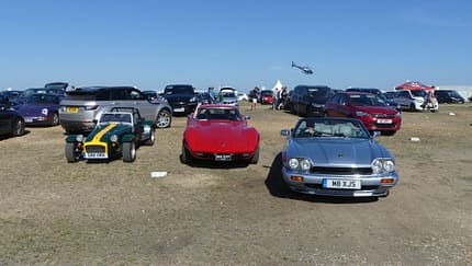 Caterham Seven - Chevrolet Corvette - Jaguar XJS - Carspotting - Fan-Autos - 24h-Rennen Le Mans 2017