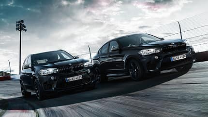 BMW X5 M und BMW X6 M Edition Black Fire