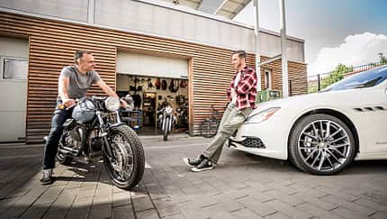 Kaffemaschine Custom Bike