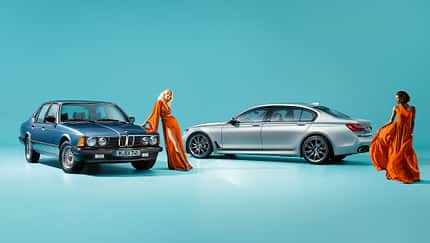 BMW 7er 40 Jahre Sperrfrist 24.7.2017