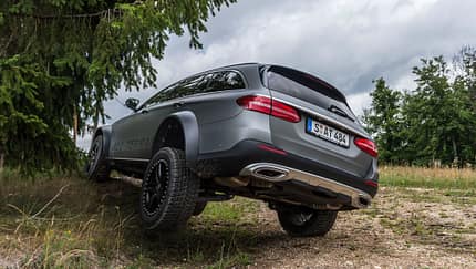 Mercedes E-Klasse All-Terrain 4x4² Mitfahrt Offroad 2017