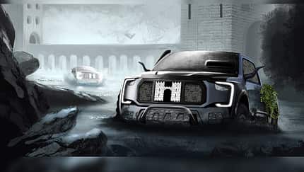 Game of Thrones Auto Retuschen Skizze 2017