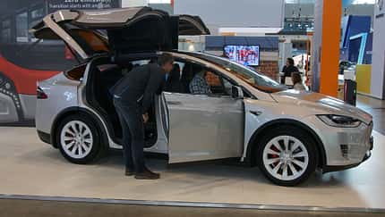 Tesla Model X - Electric Vehicle Symposium 2017 - Stuttgart - Messe - EVS30