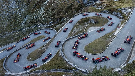 Sebastien Buemi - Red Bull - Showrun - Gotthard-Pass - RB8 - 2017