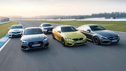 Power-Coupés - Test - Vergleichstest - RS 5 - ATS -V - RC F - AMG C 63 S - M4 Competition