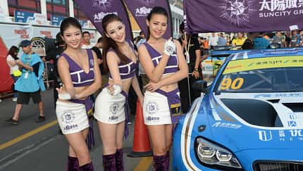 Grid Girls - Macau Grand Prix 2017