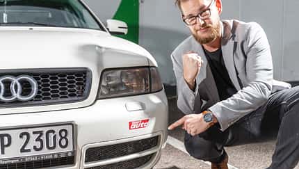 Winterauto Audi A4 B5 Gebrauchtwagen Reportage