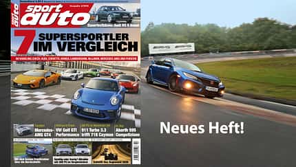 sport auto 2/2018 - Aufmacher - Heftvorschau