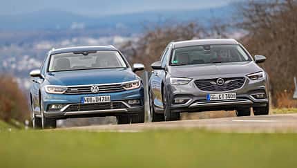 Opel Insignia Country Tourer 2.0 DI Turbo 4x4, VW Passat Alltrack 2.0 TSI 4Motion, Exterieur