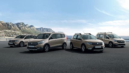 Dacia Sandero, Lodgy, Dokker und Logan MCV