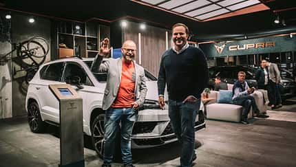 Seat Brand Scouts lernen die neue Marke Cupra in Genf kennen