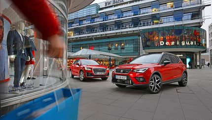 Audi Q2 1.4 TFSI, Seat Arona 1.5 TSI, Exterieur